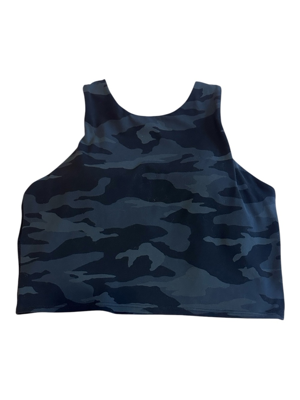 Athleta Women’s Conscious Crop  Camo  Top Size S